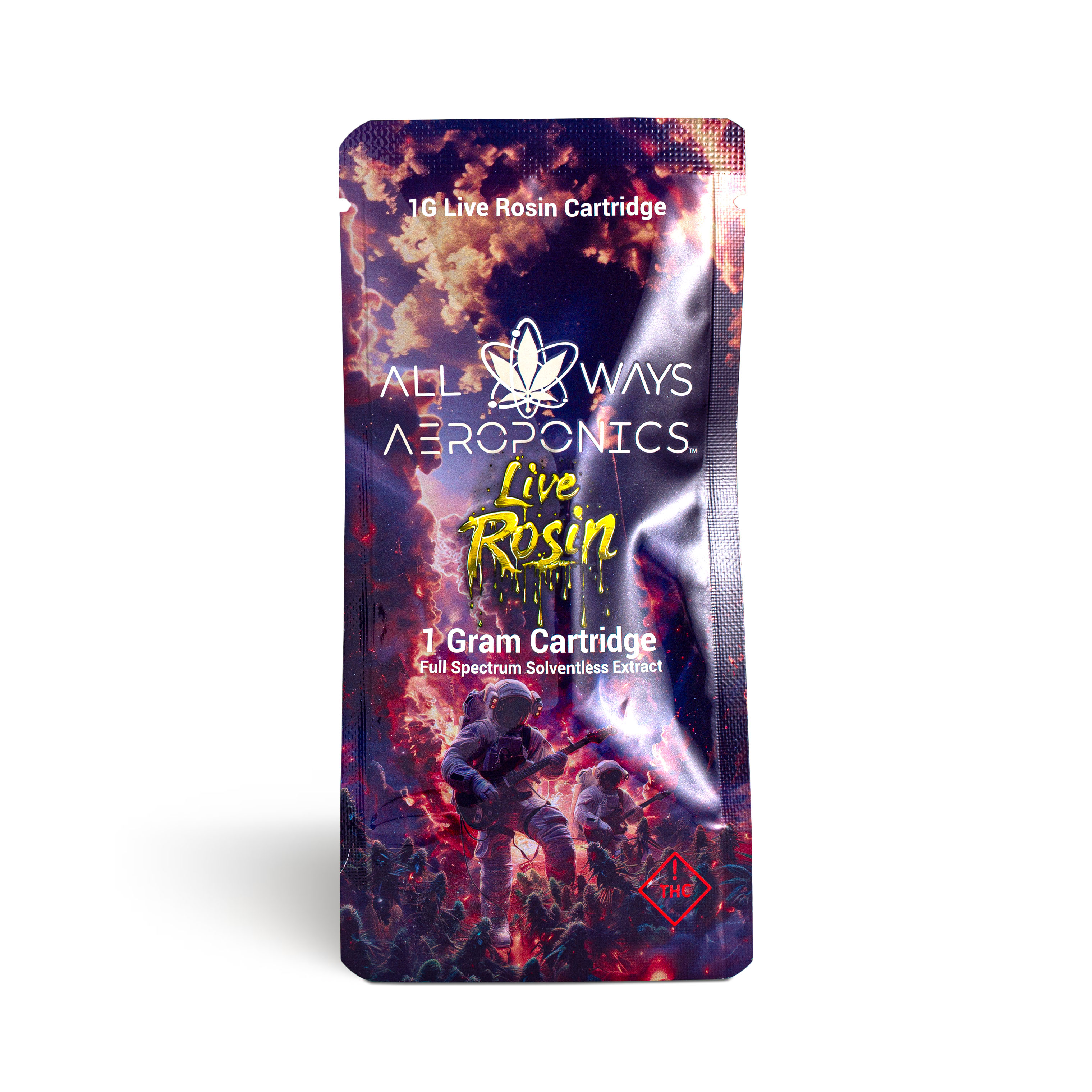 Photograph of product: Pineapple Pomegranate Live Rosin Cart