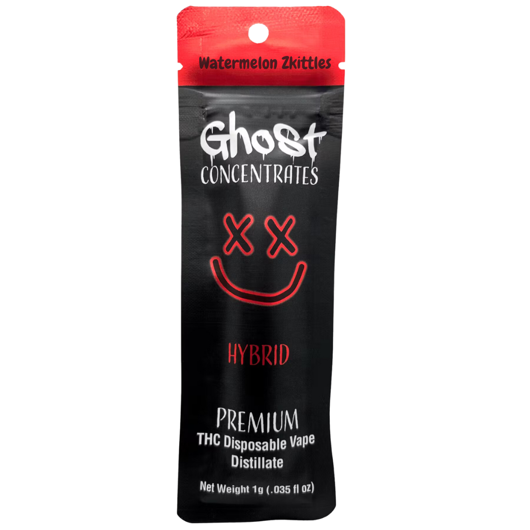 Photograph of product: GHOST - WATERMELON ZKITTLES - DISPOSABLE VAPE - 1 g