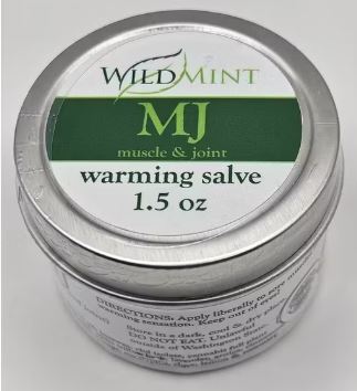 Photograph of product: Wild Mint CBD Muscle & Joint Salve | 1.5oz