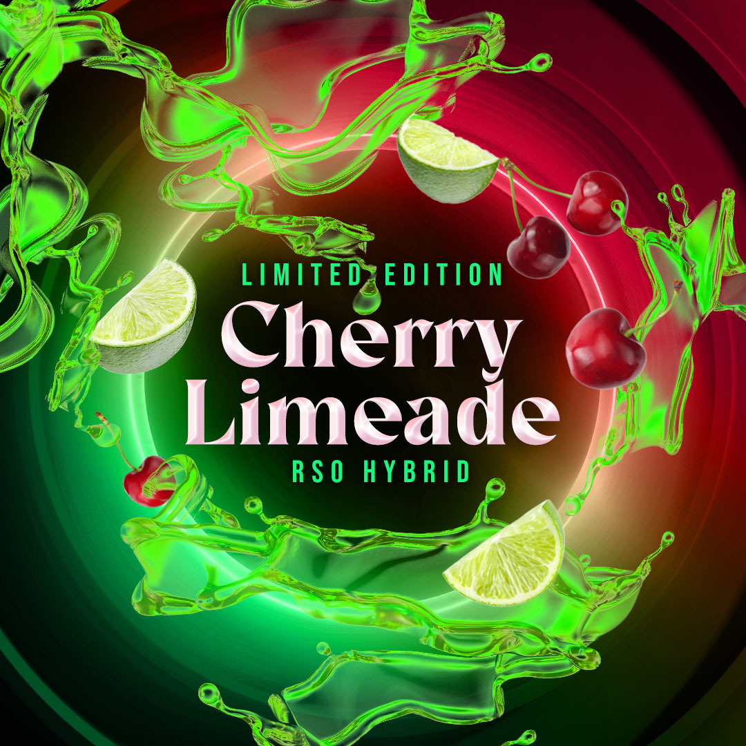 Photograph of product: Cherry Limeade Gummies 100mg (20Pk) (S)