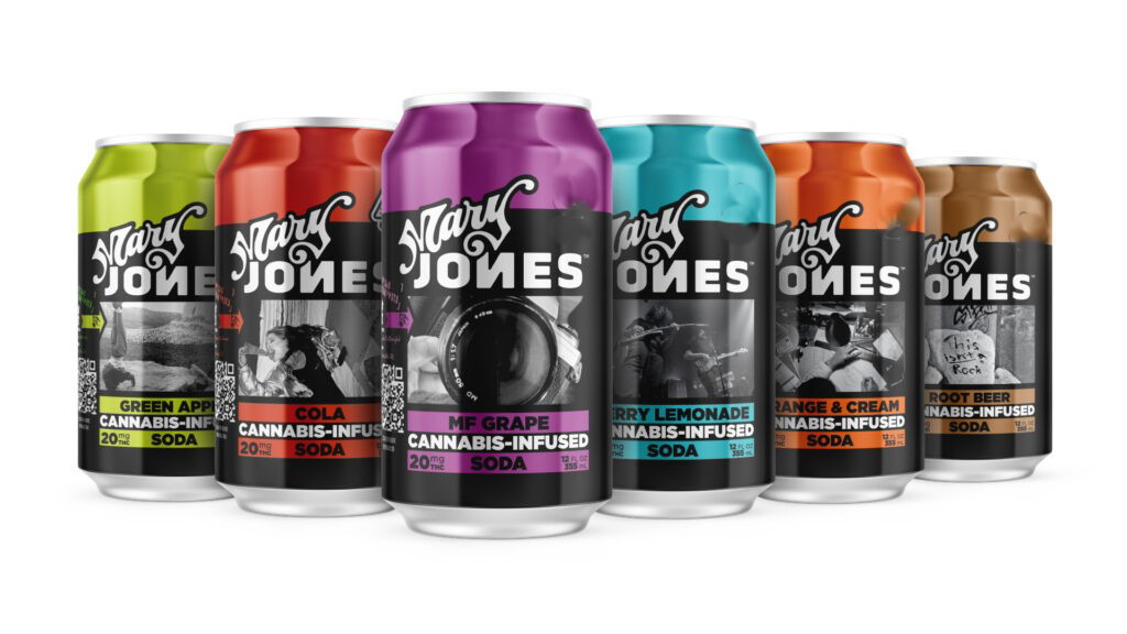 Photograph of product: Mary Jones Soda | 100mg | Orange & Cream |