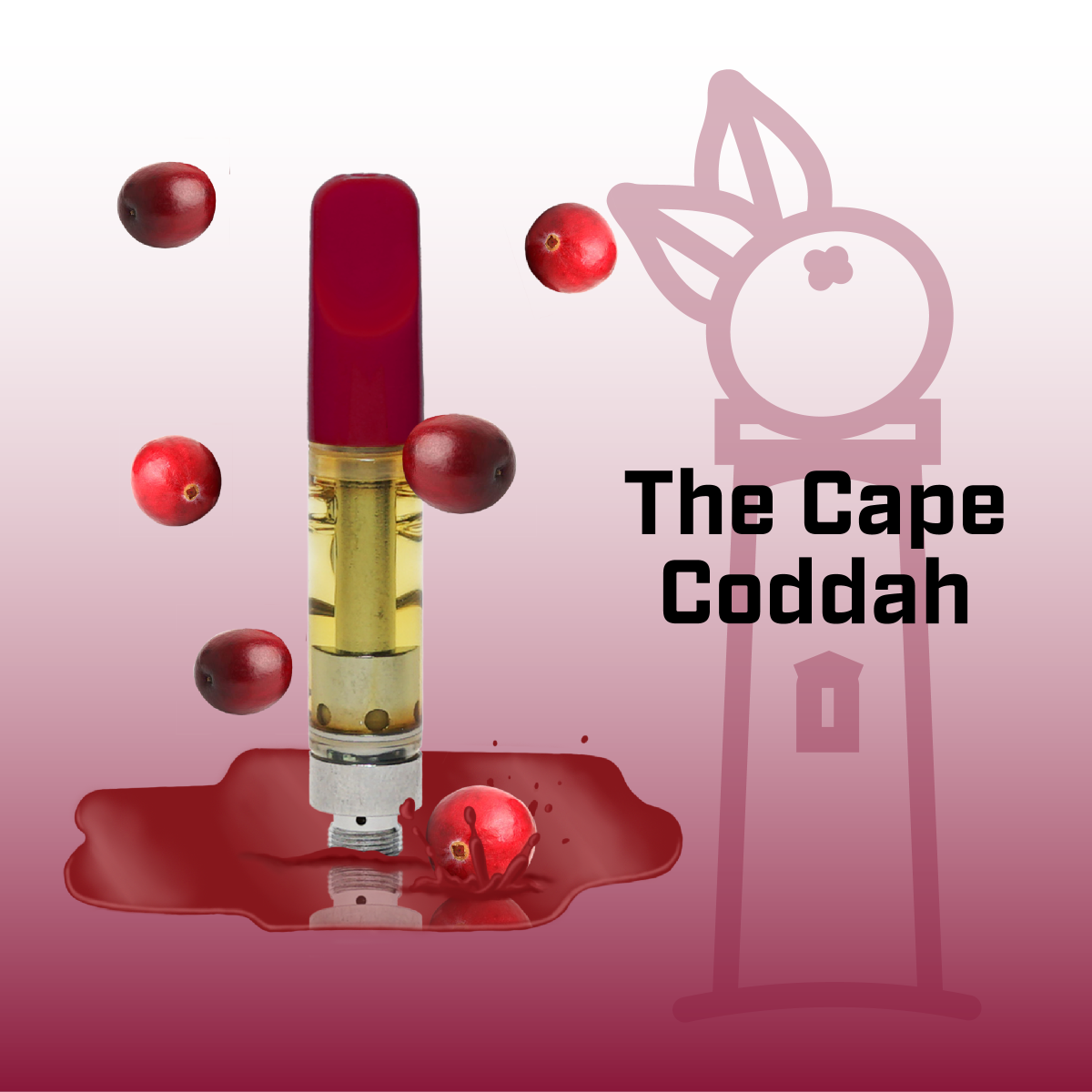 Photograph of product: The Cape Coddah Distillate Cartridge | 1g - Nimbus