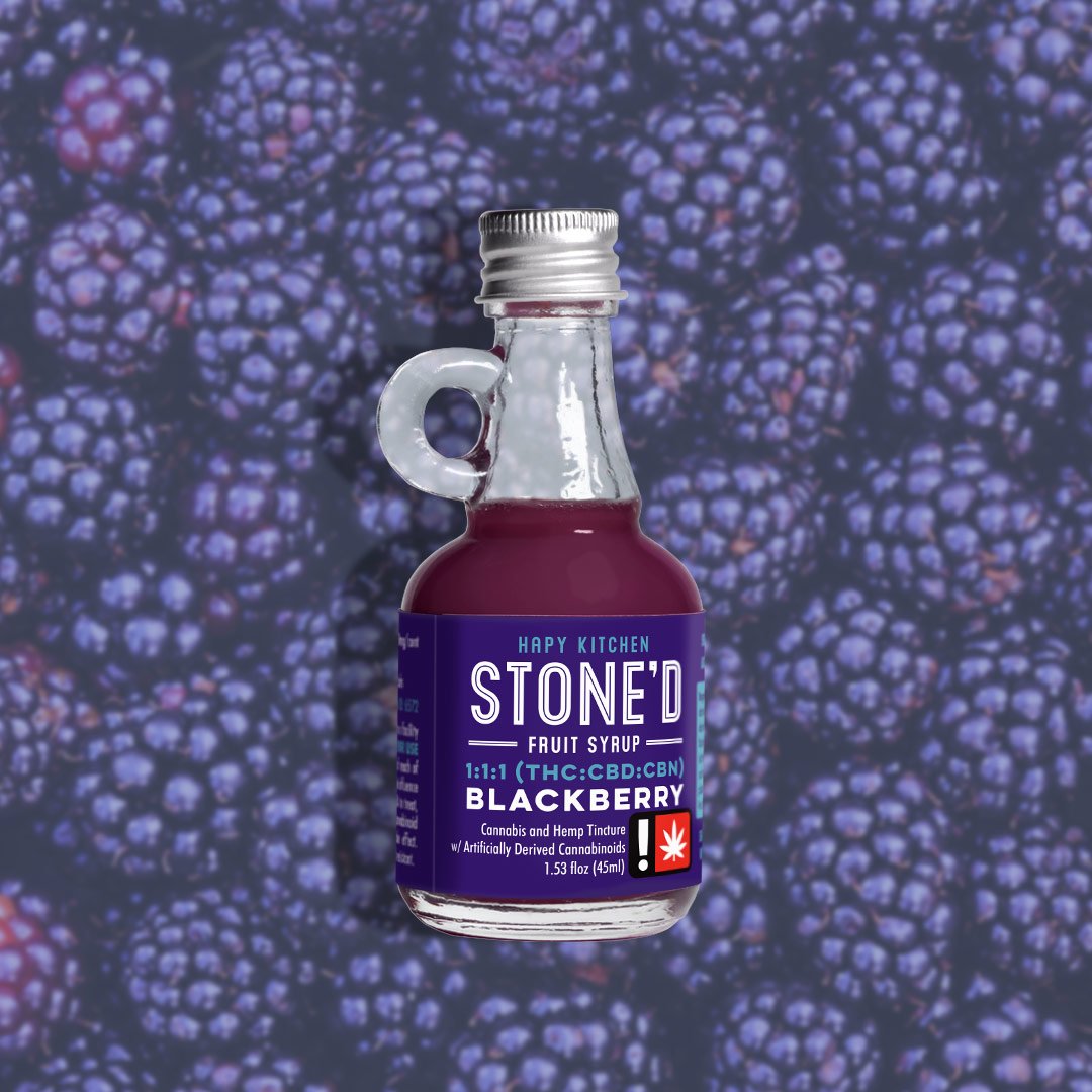 Photograph of product: Syrup | Stoned Fruit Syrup | 1:1:1 - Blackberry