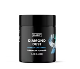Photograph of product: Clade9 Flower - Diamond Dust - 3.5g