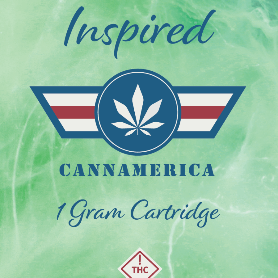 Photograph of product: CannAmerica Inspired Terp Cartridge 1000mg