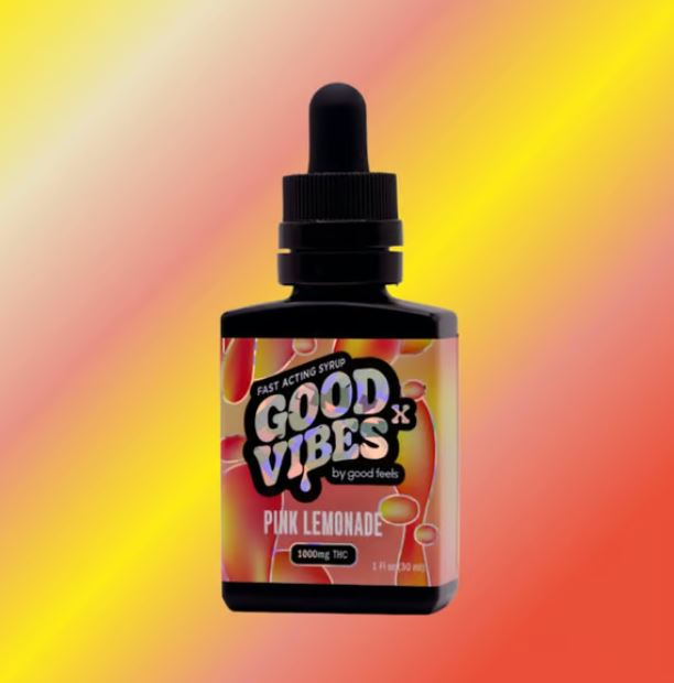 Photograph of product: Fast Acting Syrup | Pink Lemonade | 1000mg