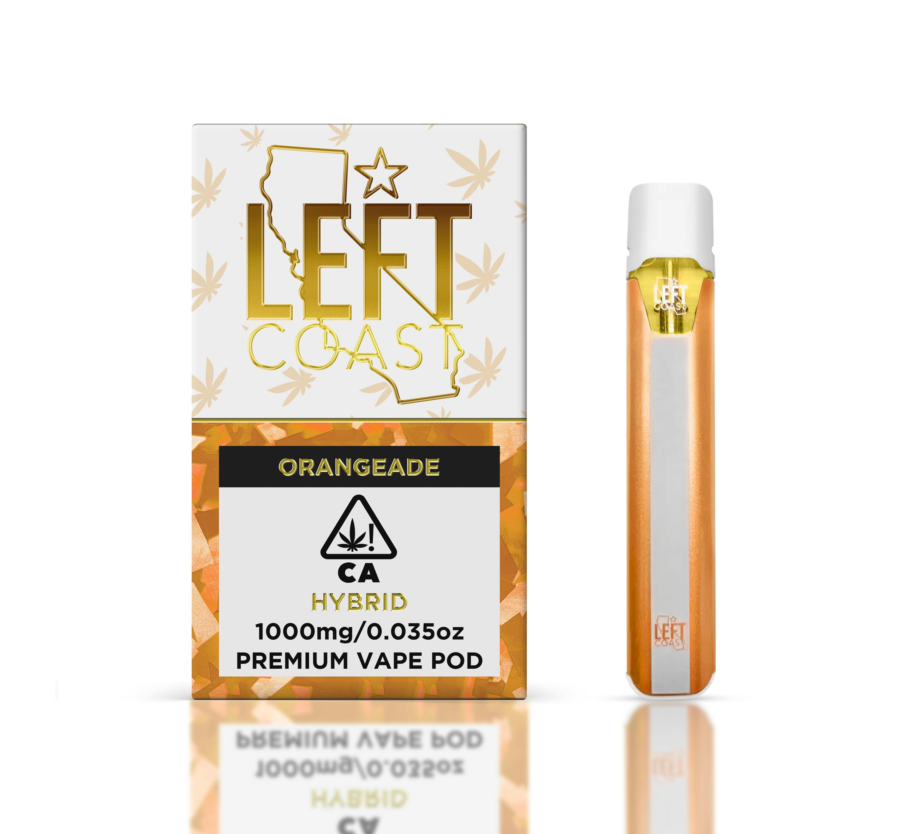 Photograph of product: LEFT COAST | ORANGEADE (H) | 1G POD