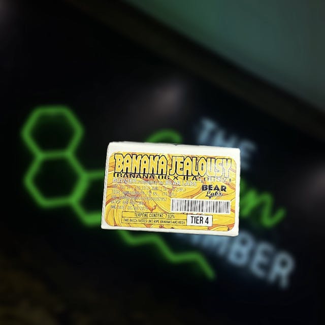 Photograph of product: Banana Jealousy Tier 4 Live Budder - Concentrate