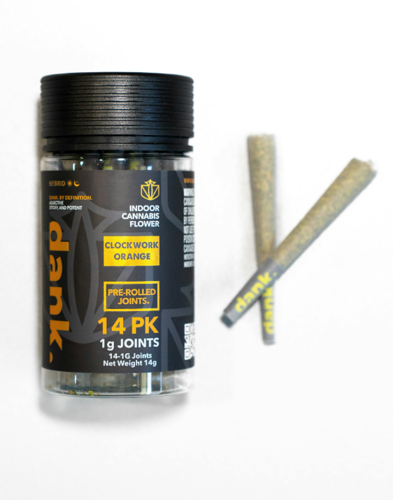 Photograph of product: Clockwork Orange - Pre-Rolls - 14 Pack