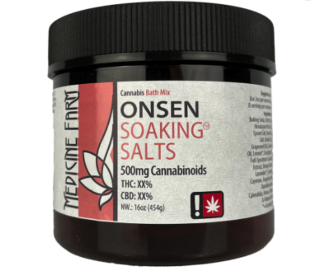 Photograph of product: MedFarm | Onsen 1:1 Bath Salts (Citrus Springs) | 16oz