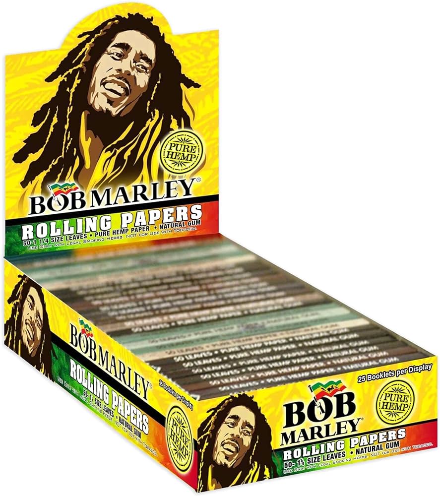 Photograph of product: Hemp Papers- BOB MARLEY