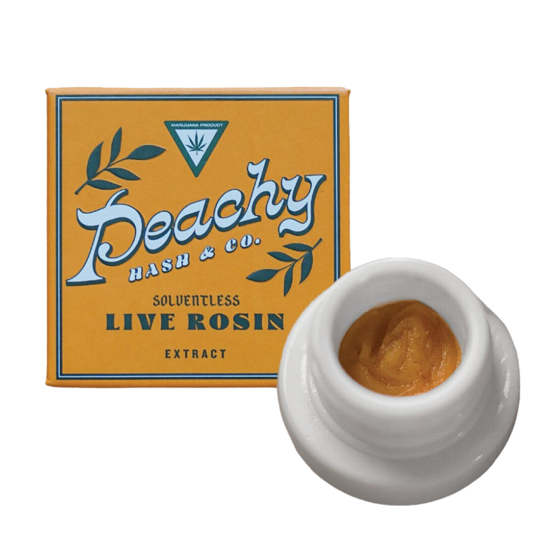 Photograph of product: Peachy - Live Rosin - Cherry Paloma