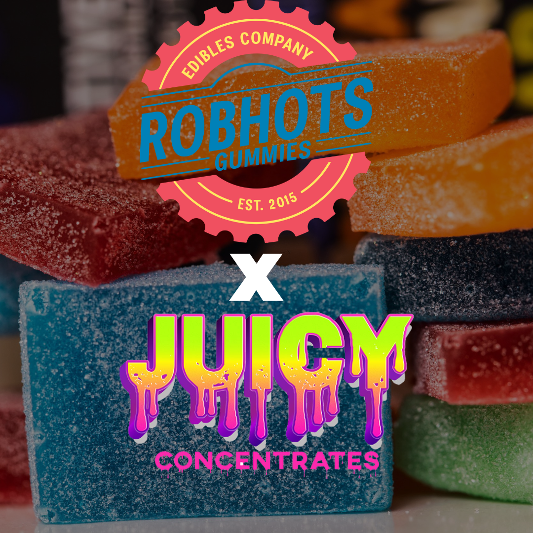Photograph of product: Robhots: Juicy Concentrate Collab 100mg Gummies