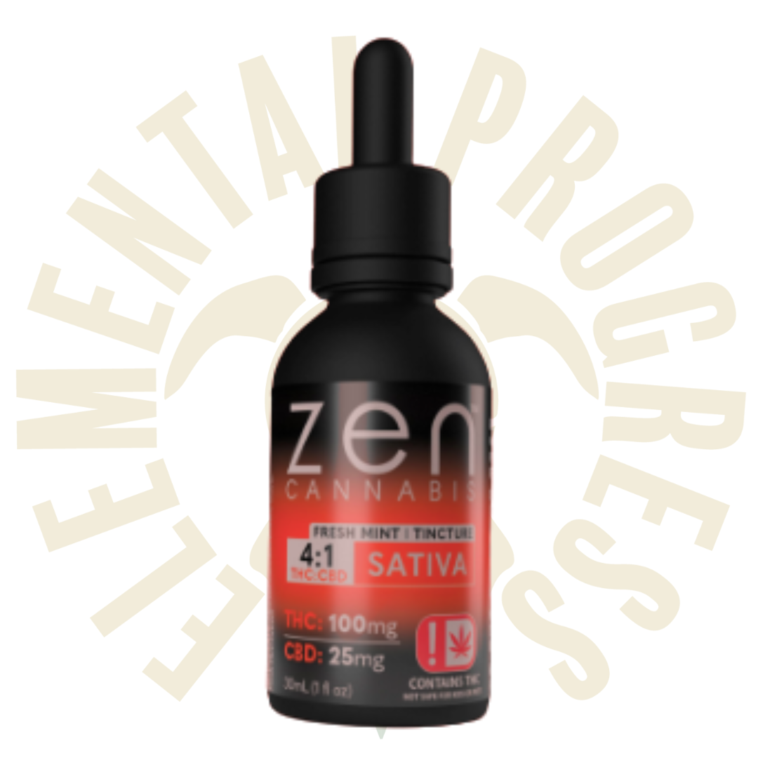 Photograph of product: Zen - 100mg Tincture - Oui'd