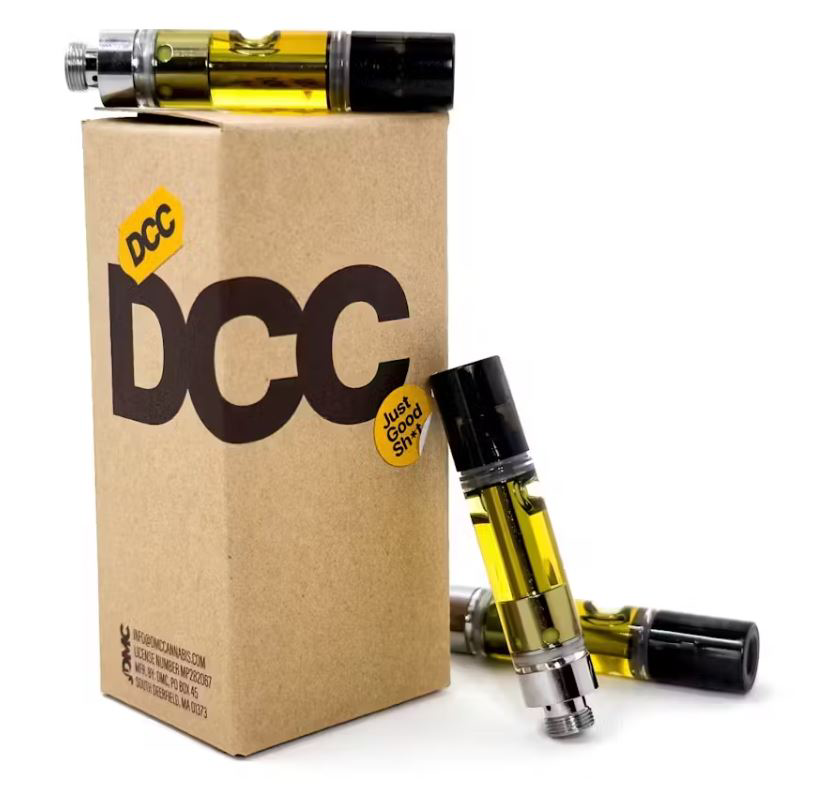 Photograph of product: NYC Sour Diesel Live Resin Cartridge 1g