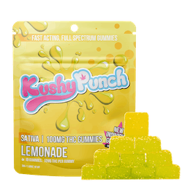 Photograph of Product: Lemonade | 100mg Gummies 10pk
