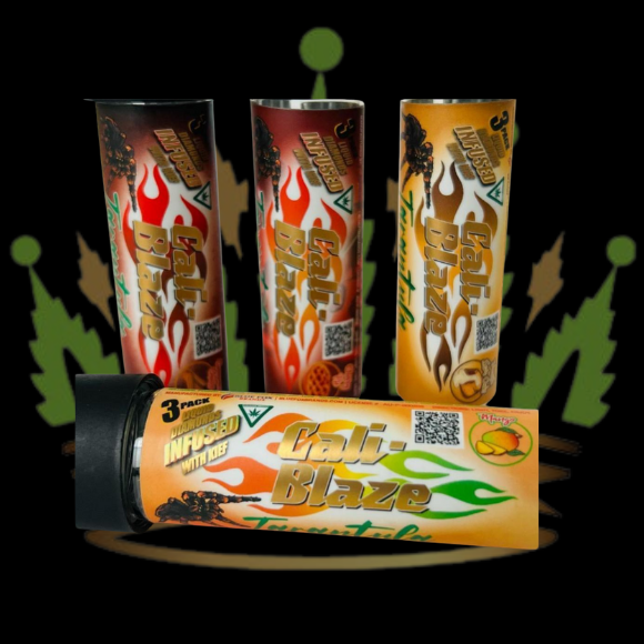 Photograph of product: Cali Blaze Infused Tarantula 3Pk - Passion Fruit