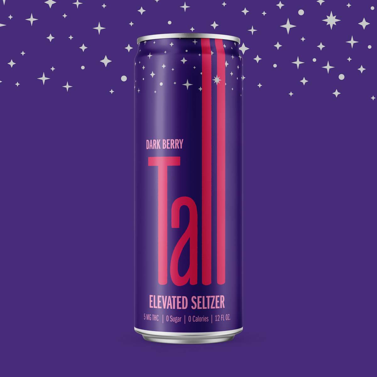 Photograph of product: Dark Berry Elevated Seltzer (5mg) (Tall)