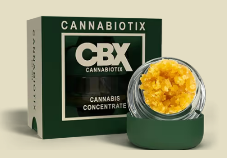 Photograph of product: CBX - TERP SUGAR - - HYBRID - BLUE MILK OG