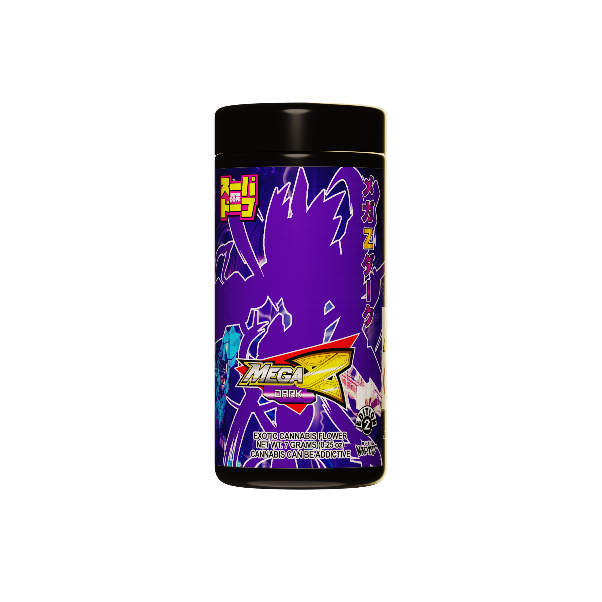 Photograph of product: Super Dope | 7g Premium Flower | Mega Z: Dark