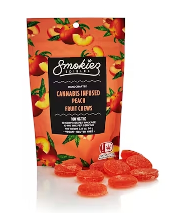 Photograph of product: Peach | 10 x 10mg