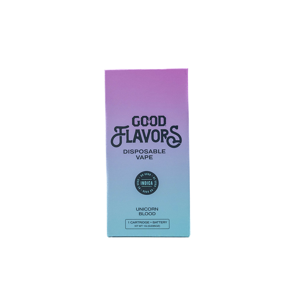 Photograph of Product: GOOD Disposable VP 1.0g - Unicorn Blood