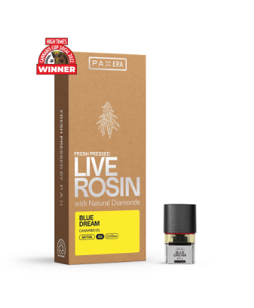 Photograph of product: PAX Era Live Rosin Blue Dream Pod