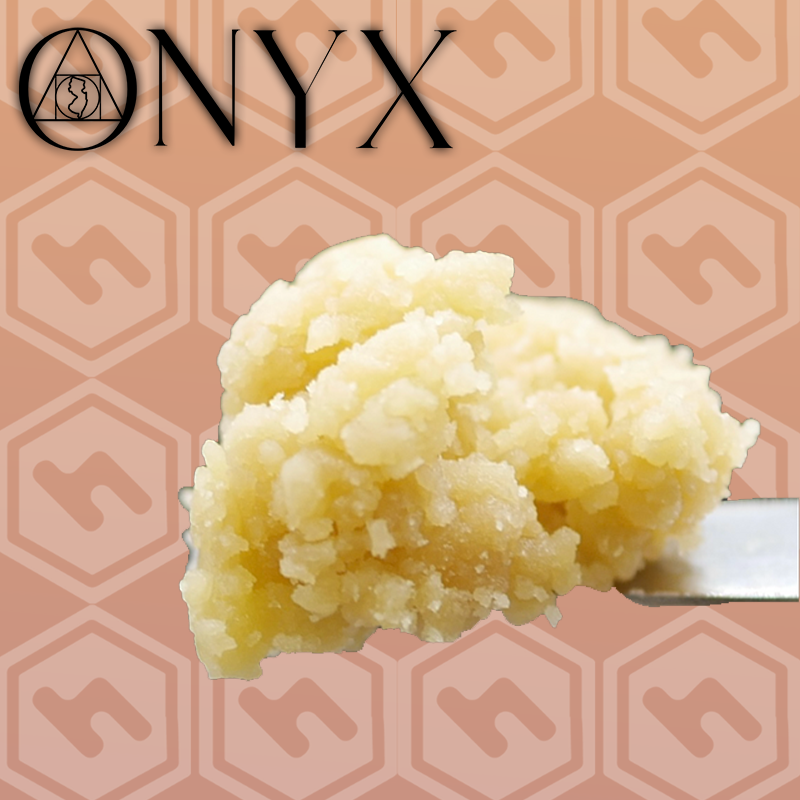 Photograph of product: Onyx | Garlic Knots | Live Rosin Cold Cure | 2g