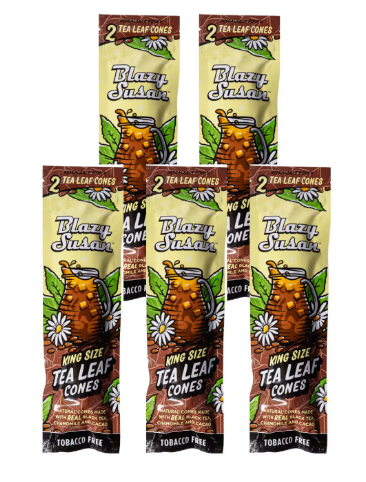 Photograph of product: Blazy Susan | King Size Tea Leaf Cones | 2 pack