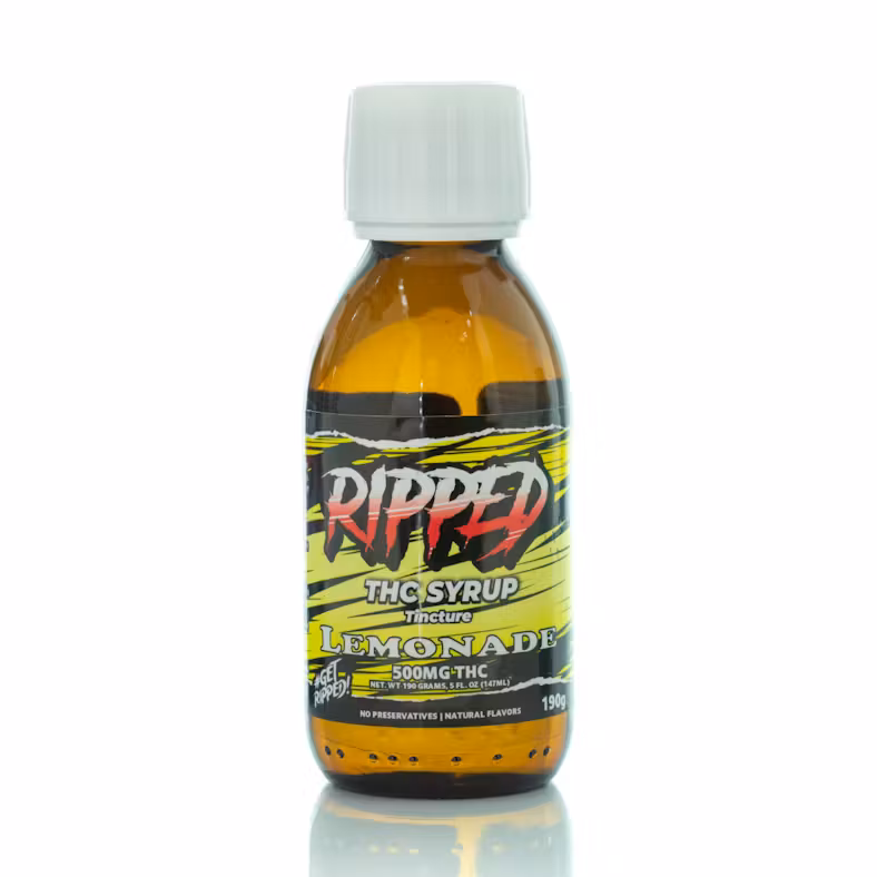 Photograph of product: Ripped Syrup | Lemonade [500mg]