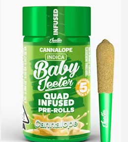 Photograph of product: Baby Jeeter - Cannalope - 5ct .5g Infused Prerolls