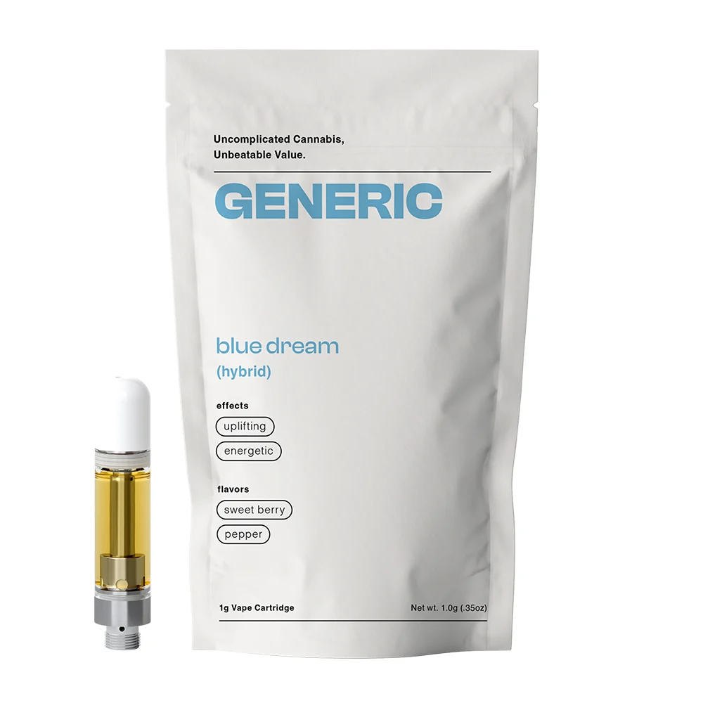 Photograph of product: GENERIC Cart 1000mg: Blue Dream