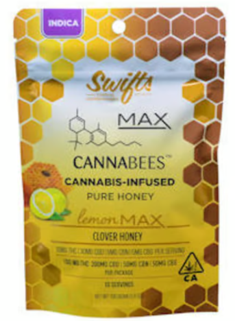 Photograph of product: SWIFTS LEMON MAX 500MG HONEY (TH-oui:CBD:CBN:CBG)