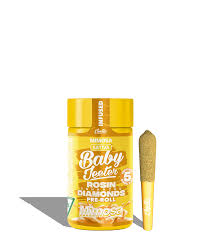 Photograph of product: JEETER - INFUSED PREROLL (ROSIN ENHANCED DIAMONDS) 5PK - SATIVA - MIMOSA