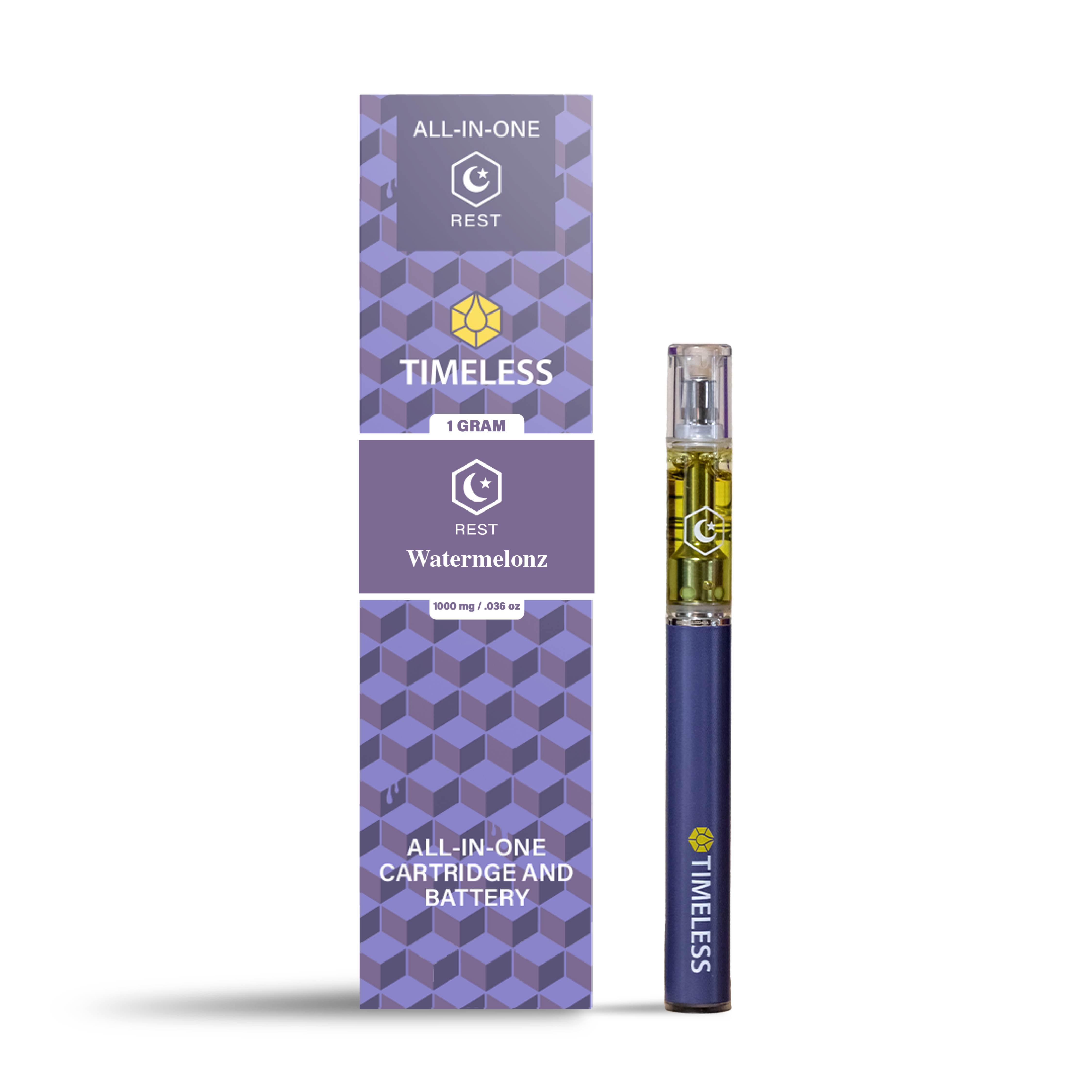 Photograph of product: Timeless All-in-One Watermelonz Rest Cartridge | 1g