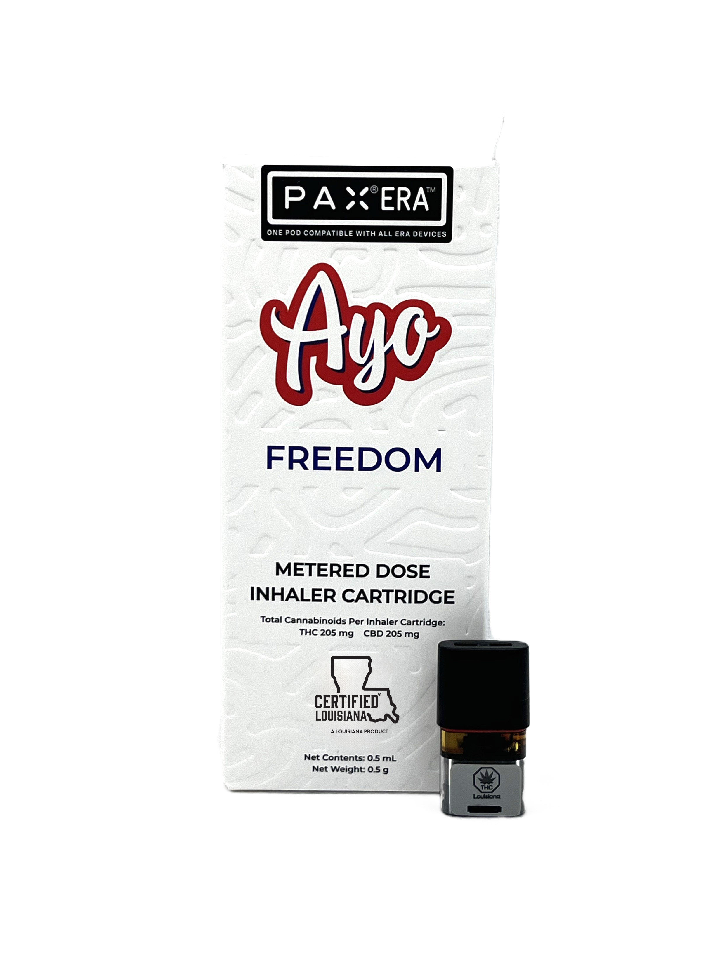 Photograph of product: Pax: Vape | Freedom 1:1 | Pod | 0.5g