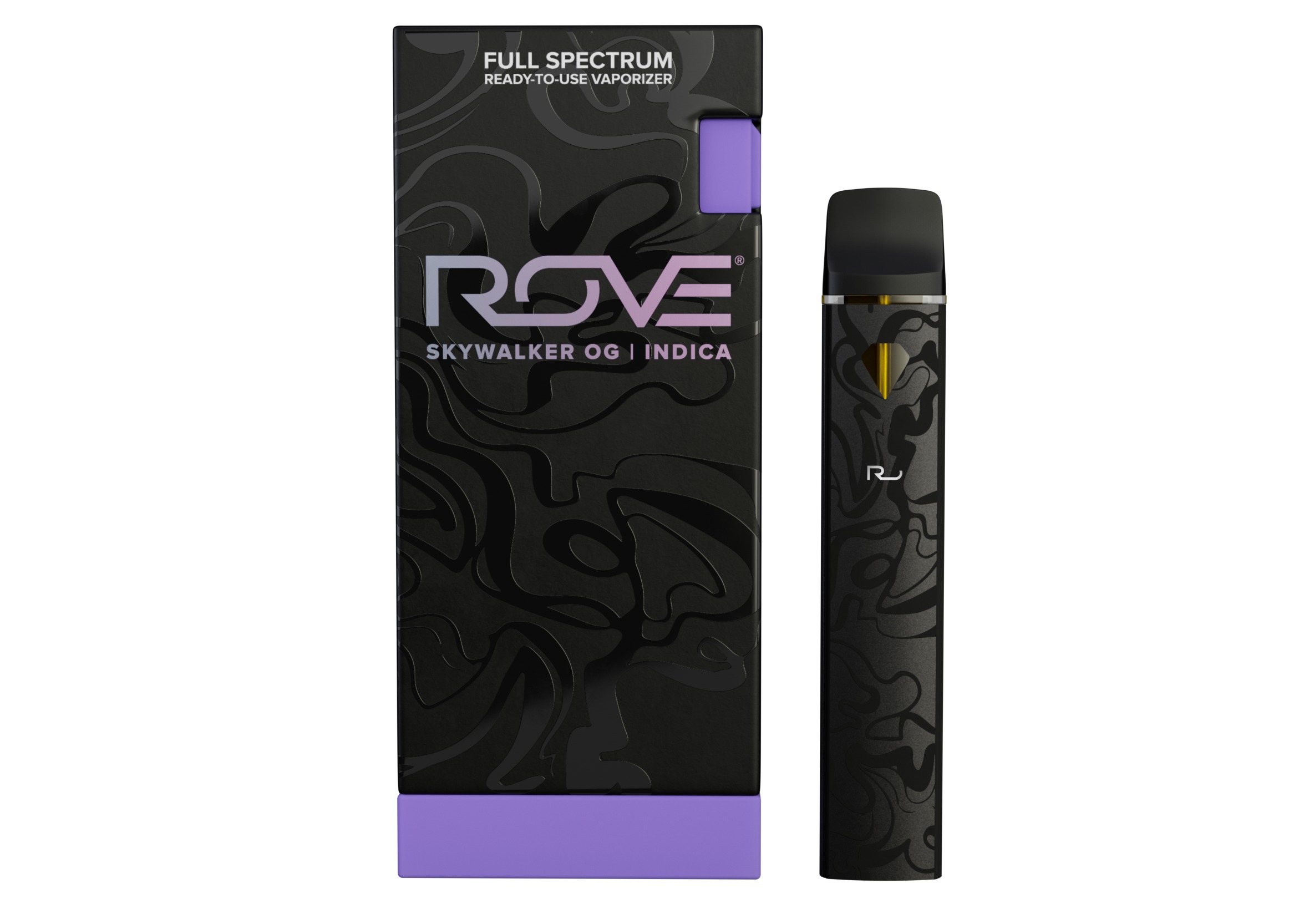 Photograph of product: Rove | Skywalker OG | Live Resin Diamonds | Vaporizer Starter Kit | 1g