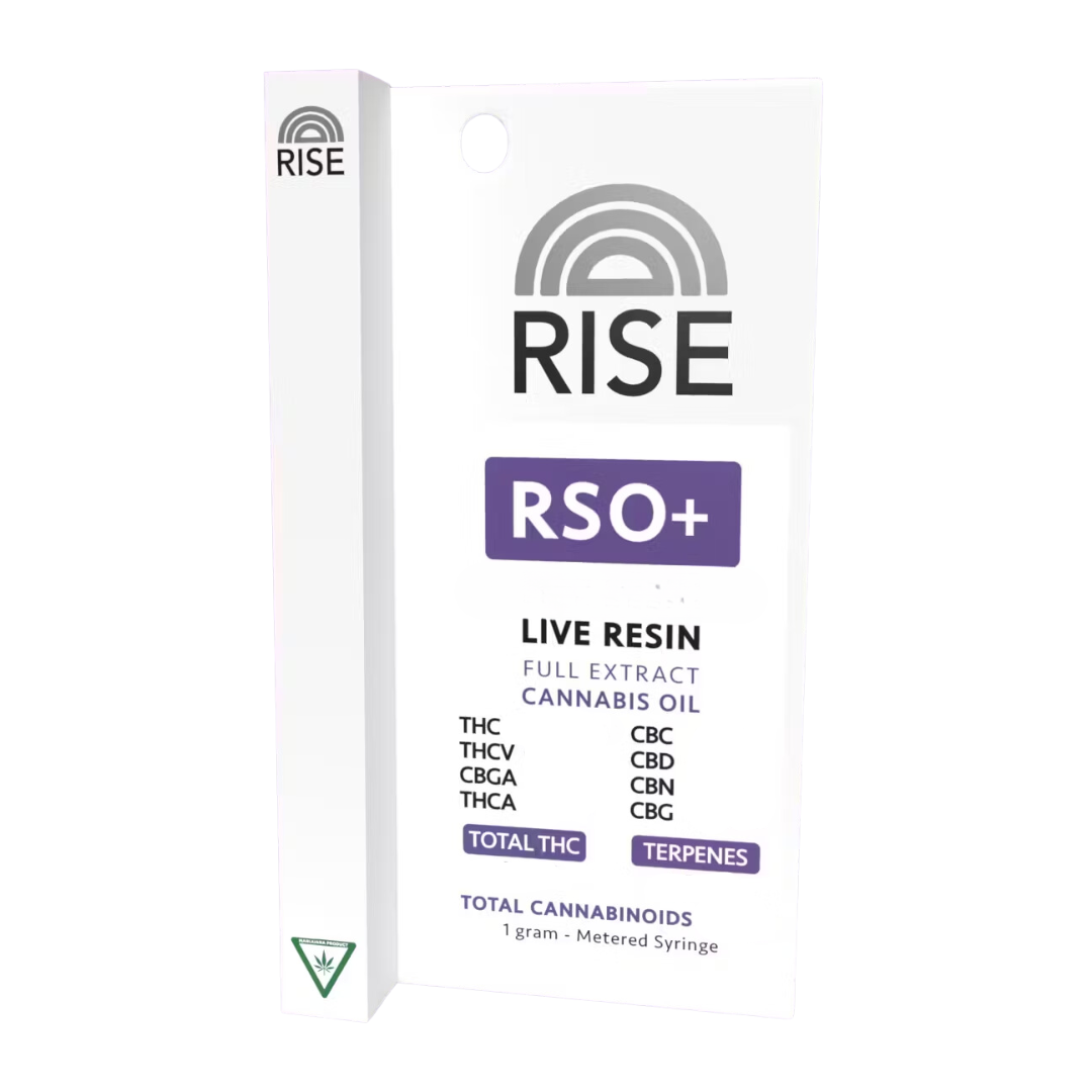 Photograph of Product: Rise | Rso + Banana Kush Live Resin Syringe | 1g