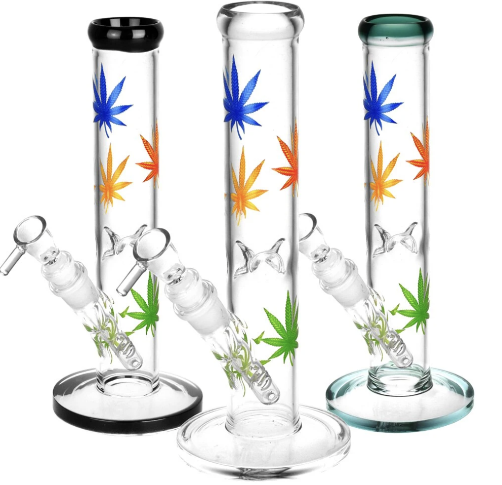 Photograph of product: Hemp Leaf Water Pipe