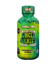Photograph of product: Uncle Arnie's   Pacific Surge Live Resin 8oz 100mg   100 Mg