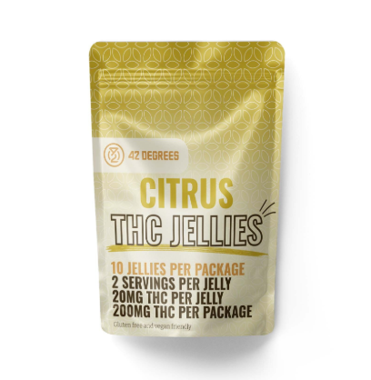 Photograph of product: 42 Degrees | Citrus 200mg Jellies