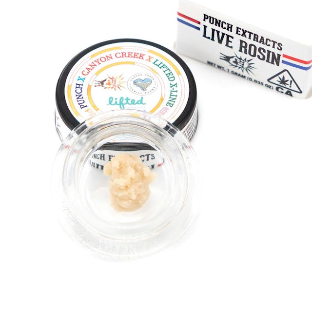 Photograph of product: Peach au chocolatburger Tier 4 Live Rosin Cold Cure Badder (1g)