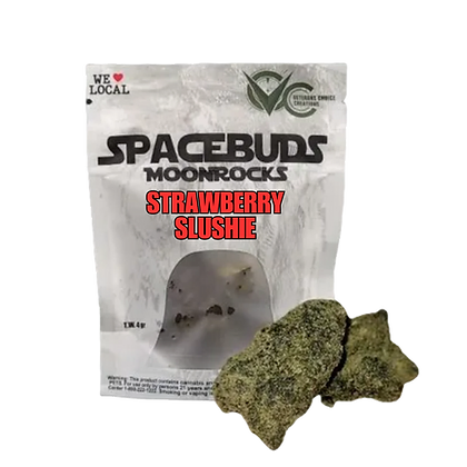 Photograph of product: Spacebuds Strawberry Slushie Moonrocks 4g