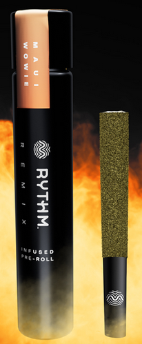 Photograph of product: Rythm Remix - Maui Wowie Infused Pre-Roll