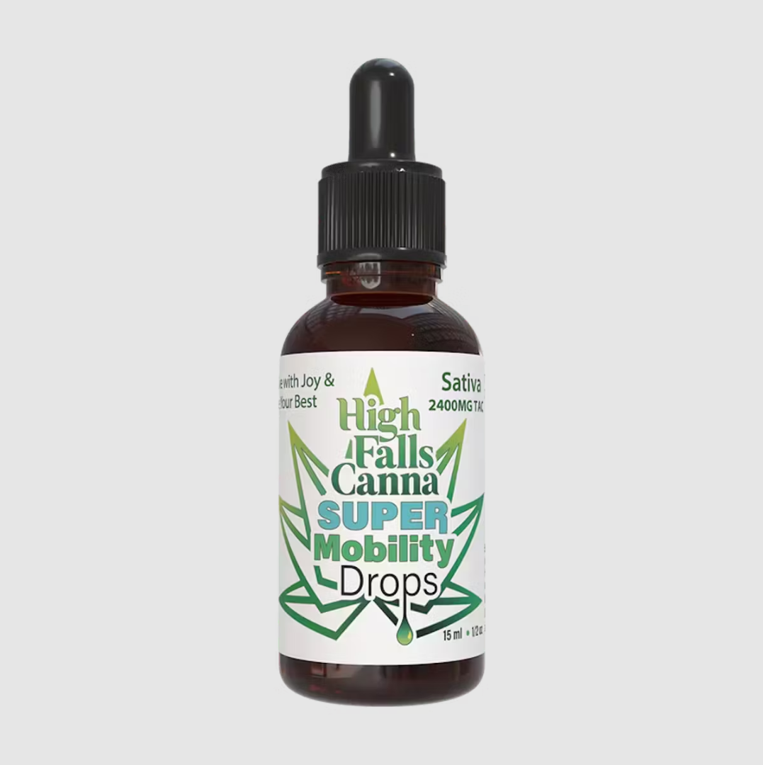 Photograph of product: High Falls Canna / Tincture / Super Mobility 2400 MG