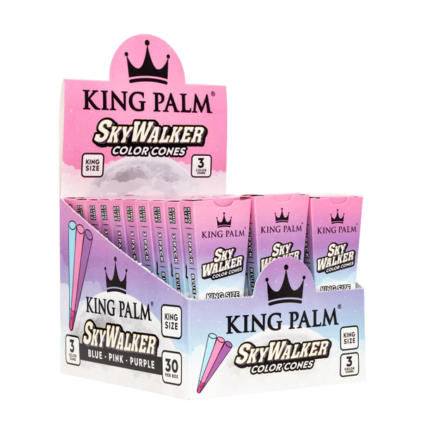 Photograph of product: King Palm - Skywalker Color Cones King Size