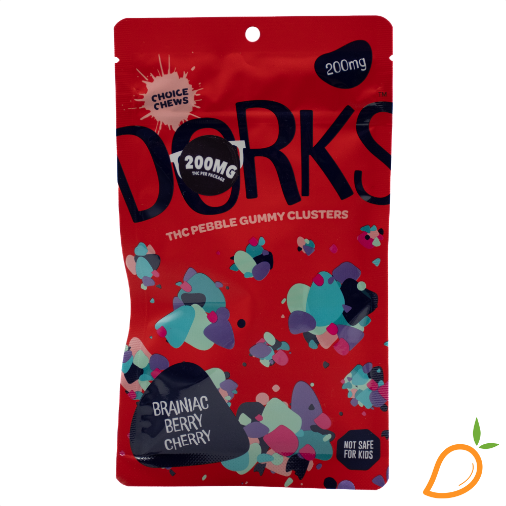 Photograph of product: 200mg Geeky Grape Oui'd Dorks