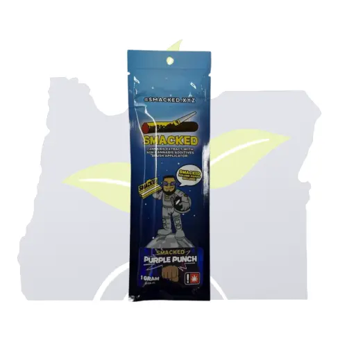 Photograph of product: Smacked BHO-Purple Punch