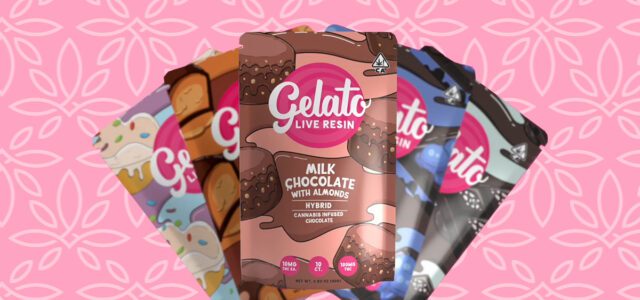 Photograph of product: Gelato Chocolate LR White Chocolate Cereal Bar (100mg) Oui'd