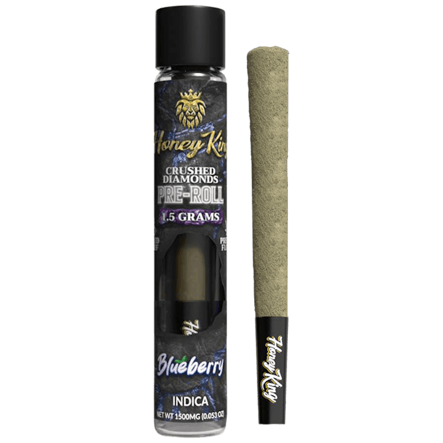 Photograph of product: BLUEBERRY 1.5G INFUSED PREROLL - 